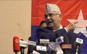 केपी ‌ओलीले उठाए युवा भेलामा प्रश्नैप्रश्न (भिडियो)